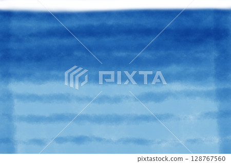 庫存例證: 在藍色背景的白色框架 128767560