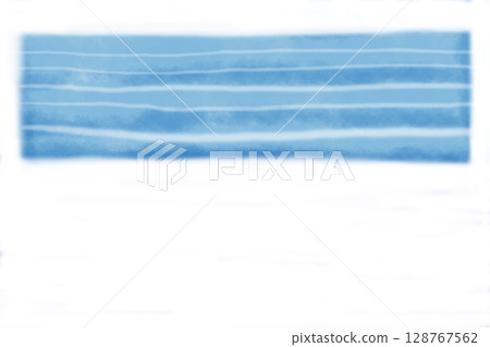 庫存例證: 白色背景和藍色框架 128767562