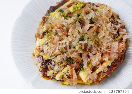 豬肉球Okonomiyaki 128767894