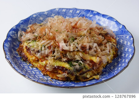 Pork ball Okonomiyaki 128767896