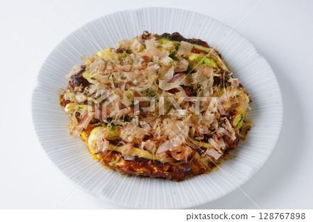 Pork ball Okonomiyaki 128767898