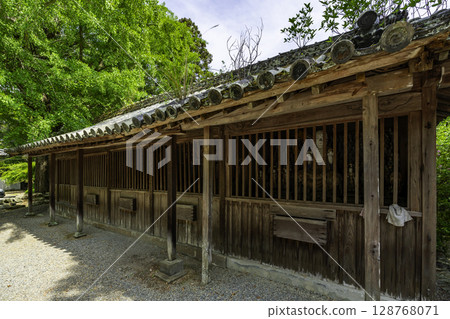 18th of the 88 Shikoku Temples: Onsanji Temple, Jizo Hall, Komatsushima City, Tokushima Prefecture 128768071