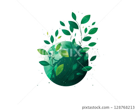 綠色地球圖標 128768213