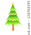 這是一棵聖誕樹。這是一個可以在任何地方使用的簡單插圖。 128768395