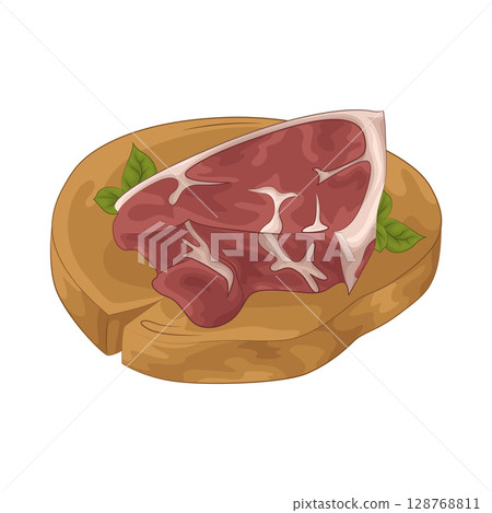 Illustration of Meat Illustration of Meat 128768811