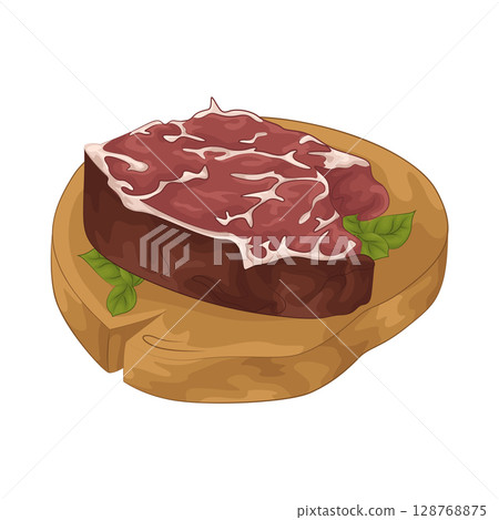 Illustration of Meat Illustration of Meat 128768875