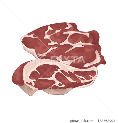 Illustration of Meat Illustration of Meat 128768902