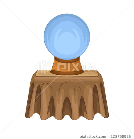 Illustration of Crystal Ball  128768956
