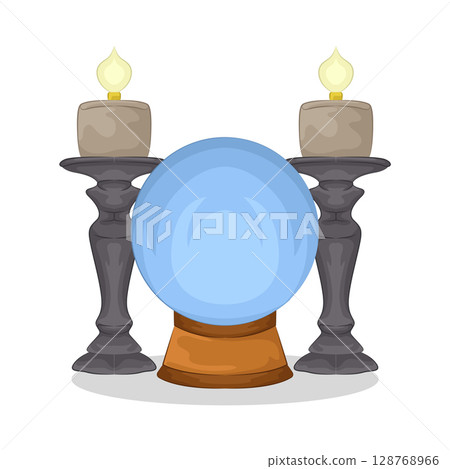 Illustration of Crystal Ball  128768966