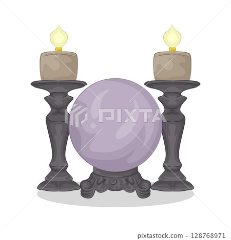 Illustration of Crystal Ball  128768971