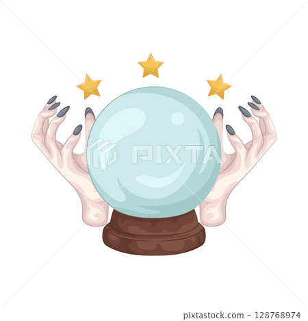 Illustration of Crystal Ball  128768974