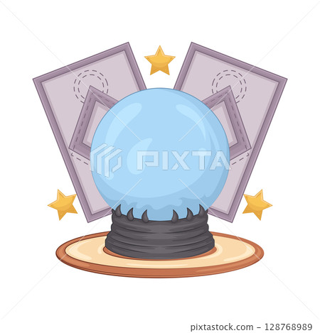 Illustration of Crystal Ball  128768989