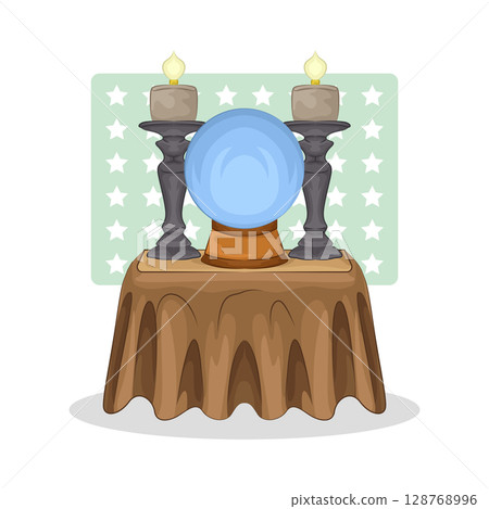 Illustration of Crystal Ball  128768996
