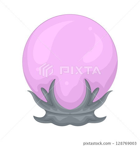 Illustration of Crystal Ball  128769003