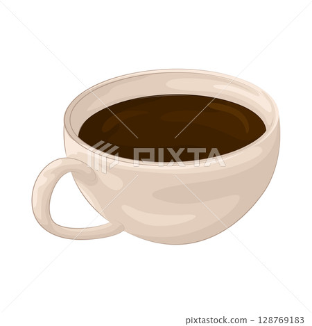 Illustration of Coffee Cup Illustration of Coffee Cup 128769183