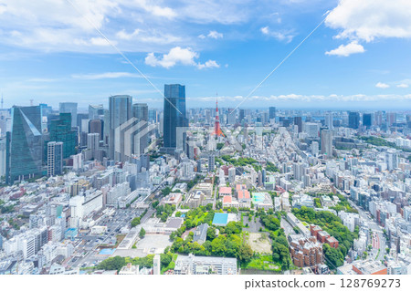 2025年東京夏季風景 2025年東京夏季風景 128769273