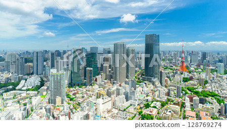 2025年東京夏季風景 128769274