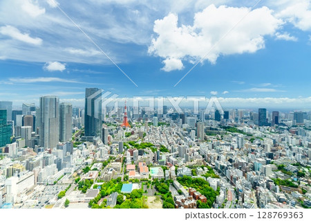 Summer Tokyo scenery 2025 128769363