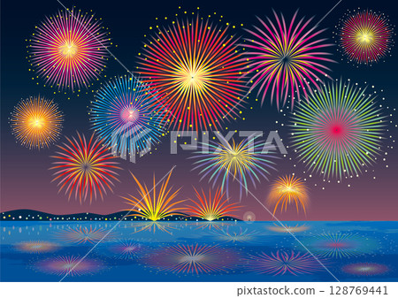 煙花圖 128769441