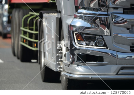 Trailer truck image Trailer truck image 128770065