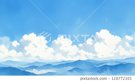 清澈的藍天 128772101