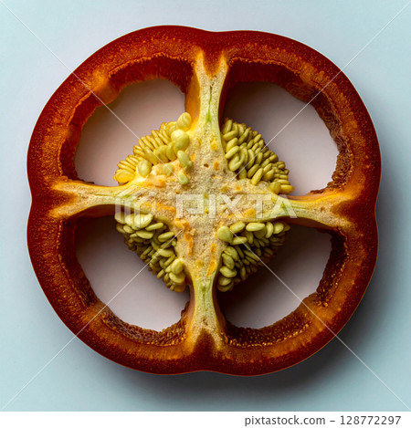 paprika, yellow paprika, red paprika, green paprika, bell pepper, sweet pepper, vegetable mix, salad ingredient, colorful veggie, crunchy vegetable, vegetable slice, grilled veggie, stir-fried vegetab 128772297