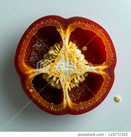 paprika, yellow paprika, red paprika, green paprika, bell pepper, sweet pepper, vegetable mix, salad ingredient, colorful veggie, crunchy vegetable, vegetable slice, grilled veggie, stir-fried vegetab 128772302