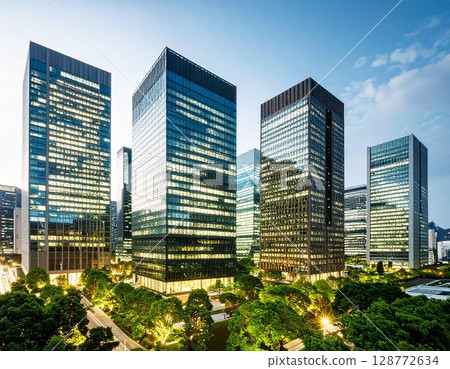 摩天大樓 128772634