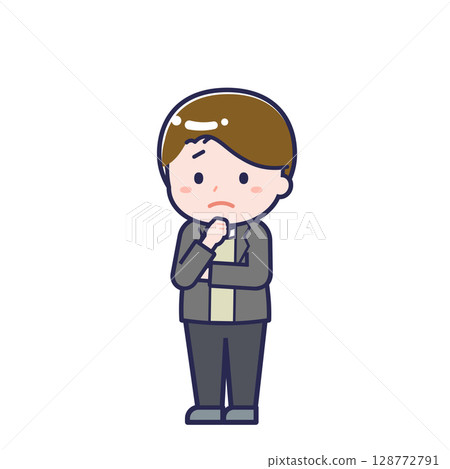 Plain-clothed adult / diagonal / male 25 128772791