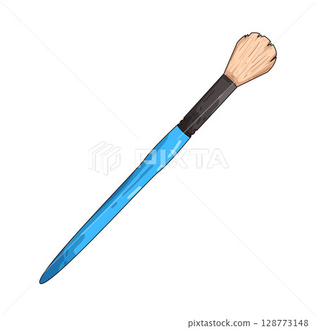 illustration of paint brush illustration of paint brush 128773148