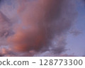 Summer day evening sky 128773300