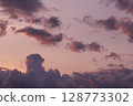 Summer day evening sky 128773302