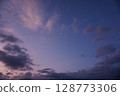 Summer day evening sky 128773306