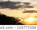 Summer day evening sky 128773308