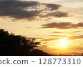 Summer day evening sky 128773310