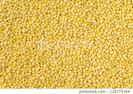 Close-up of glutinous millet Close-up of glutinous millet 128774164