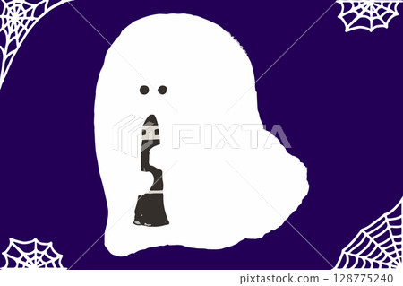 演奏單簧管的鬼魂插圖 演奏單簧管的鬼魂插圖 128775240