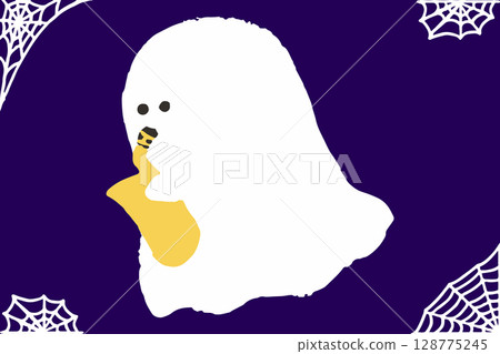 薩克斯風演奏者鬼魂插圖 128775245