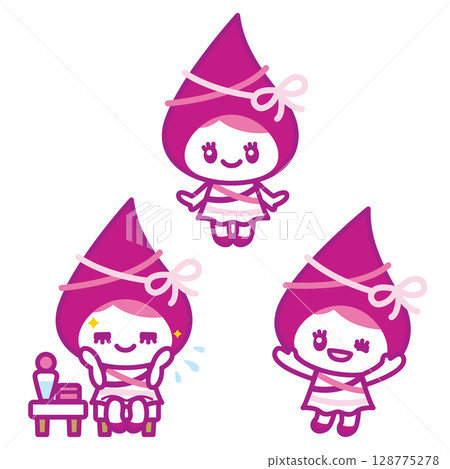 美容精華液女孩 128775278