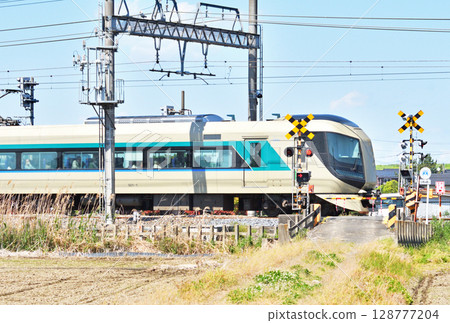 鐵路私人鐵路：東武日光線特急Liberty華嚴28號+會津128號500系 128777204