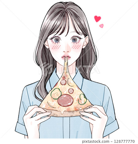 20多歲女性（愛乾淨的人）_垃圾食品 128777770