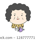 Aunt handing out candy 128777771
