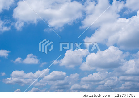 A fresh summer blue sky 128777793