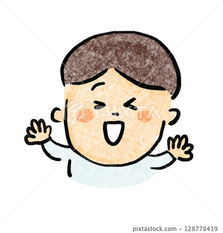Man with happy expression 128778419