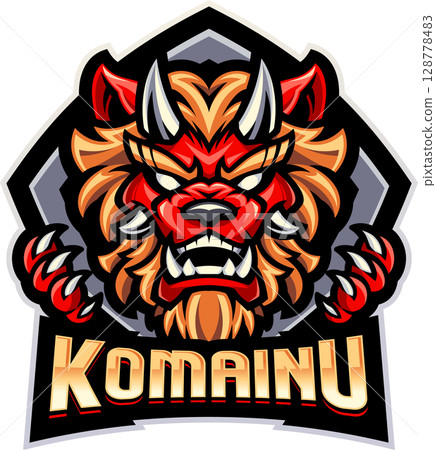 Komainu esport mascot Komainu esport mascot 128778483