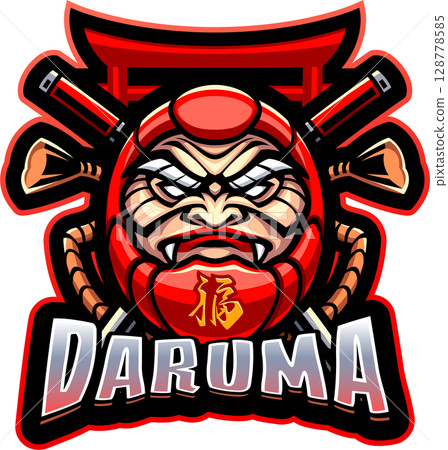 Daruma esport mascot 128778585