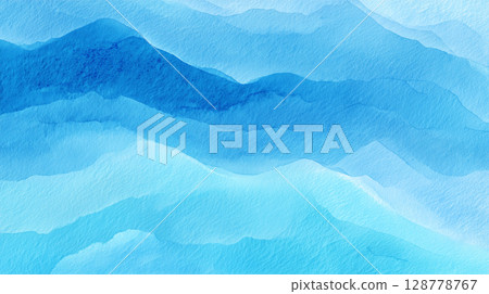 Japanese paper blue curve 128778767