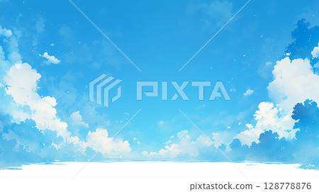 清澈的藍天 128778876