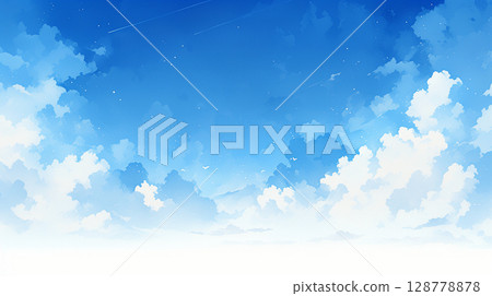 清澈的藍天 128778878