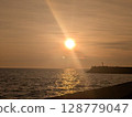 Sunset at Nata Coast 128779047